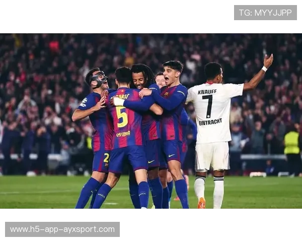 巴萨孔德欧冠双响，蓝红军团逆转法兰克福迎来四连胜